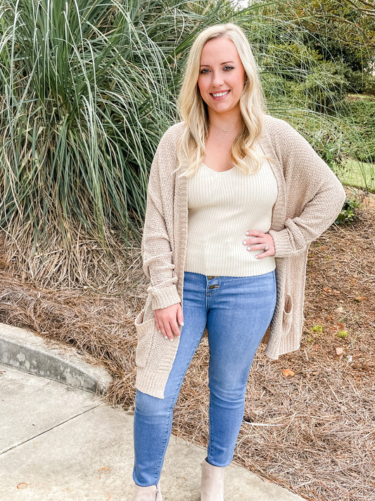 Maya Cardigan | Oatmeal